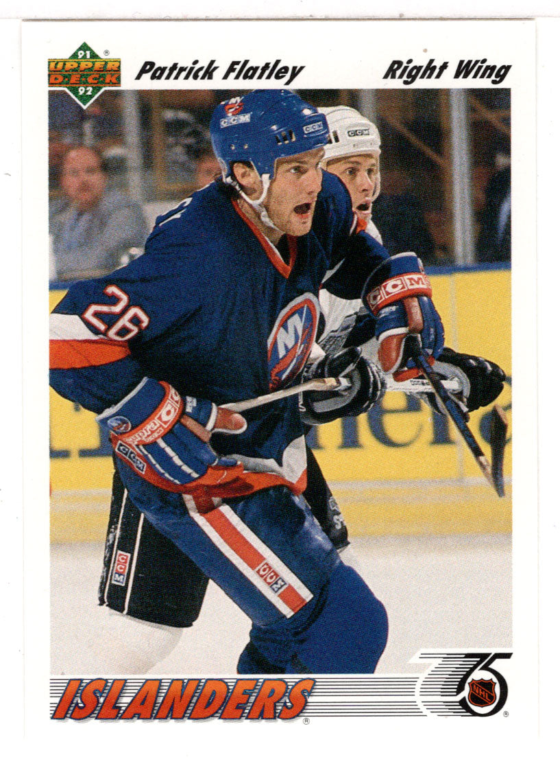 Patrick Flatley - New York Islanders (NHL Hockey Card) 1991-92 Upper Deck # 226 Mint