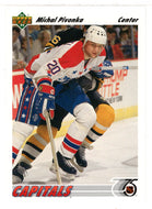 Michal Pivonka - Washington Capitals (NHL Hockey Card) 1991-92 Upper Deck # 229 Mint