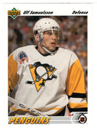 Ulf Samuelsson - Pittsburgh Penguins (NHL Hockey Card) 1991-92 Upper Deck # 230 Mint