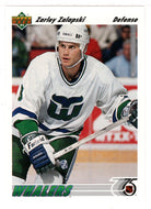 Zarley Zalapski - Hartford Whalers (NHL Hockey Card) 1991-92 Upper Deck # 231 Mint