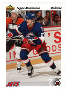 Teppo Numminen - Winnipeg Jets (NHL Hockey Card) 1991-92 Upper Deck # 240 Mint