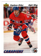 Stephane Richer - Montreal Canadiens (NHL Hockey Card) 1991-92 Upper Deck # 244 Mint