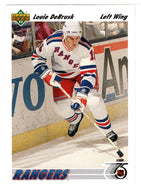 Louie DeBrusk RC - New York Rangers (NHL Hockey Card) 1991-92 Upper Deck # 249 Mint