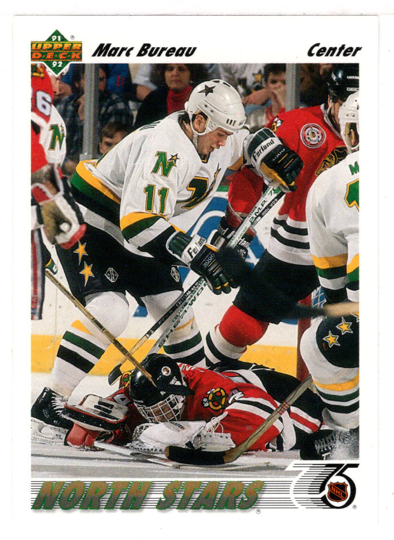 Marc Bureau - Minnesota North Stars (NHL Hockey Card) 1991-92 Upper Deck # 274 Mint