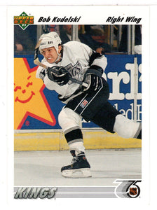 Bob Kudelski - Los Angeles Kings (NHL Hockey Card) 1991-92 Upper Deck # 301 Mint