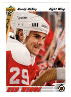 Randy McKay - Detroit Red Wings (NHL Hockey Card) 1991-92 Upper Deck # 313 Mint