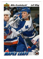 Mike Krushelnyski - Toronto Maple Leafs (NHL Hockey Card) 1991-92 Upper Deck # 320 Mint