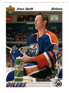 Steve Smith - Edmonton Oilers (NHL Hockey Card) 1991-92 Upper Deck # 350 Mint