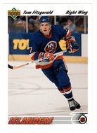 Tom Fitzgerald - New York Islanders (NHL Hockey Card) 1991-92 Upper Deck # 389 Mint