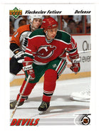 Viacheslav Fetisov - New Jersey Devils (NHL Hockey Card) 1991-92 Upper Deck # 410 Mint