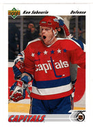 Ken Sabourin - Washington Capitals (NHL Hockey Card) 1991-92 Upper Deck # 417 Mint