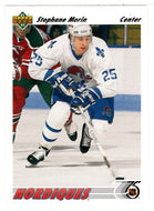 Stephane Morin - Quebec Nordiques (NHL Hockey Card) 1991-92 Upper Deck # 433 Mint