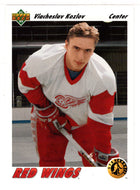 Viacheslav Kozlov RC - Detroit Red Wings - Star Rookie (NHL Hockey Card) 1991-92 Upper Deck # 462 Mint