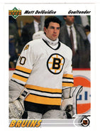 Matt DelGuidice RC - Boston Bruins (NHL Hockey Card) 1991-92 Upper Deck # 463 Mint