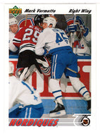 Mark Vermette - Quebec Nordiques (NHL Hockey Card) 1991-92 Upper Deck # 470 Mint