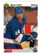 Shawn Cronin - Winnipeg Jets (NHL Hockey Card) 1991-92 Upper Deck # 478 Mint