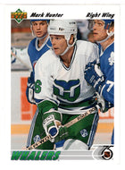 Mark Hunter - Hartford Whalers (NHL Hockey Card) 1991-92 Upper Deck # 479 Mint