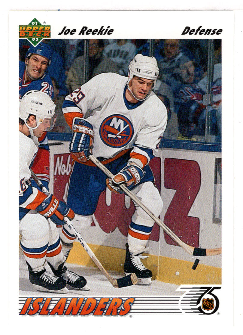 Joe Reekie - New York Islanders (NHL Hockey Card) 1991-92 Upper Deck # 483 Mint