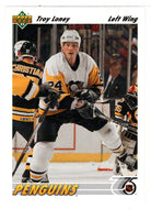 Troy Loney - Pittsburgh Penguins (NHL Hockey Card) 1991-92 Upper Deck # 489 Mint