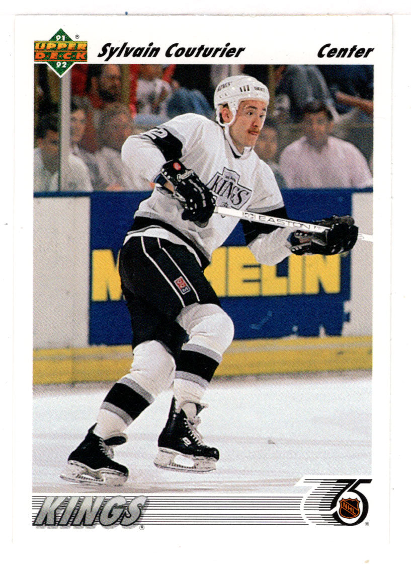 Sylvain Couturier - Los Angeles Kings (NHL Hockey Card) 1991-92 Upper Deck # 491 Mint
