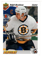 Ralph Barahona RC - Boston Bruins (NHL Hockey Card) 1991-92 Upper Deck # 496 Mint