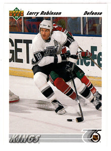 Larry Robinson - Los Angeles Kings (NHL Hockey Card) 1991-92 Upper Deck # 499 Mint