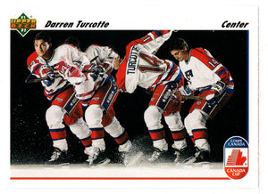 Darren Turcotte - Team USA - Canada Cup (NHL Hockey Card) 1991-92 Upper Deck # 513 Mint