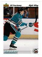 Ed Courtenay RC - San Jose Sharks (NHL Hockey Card) 1991-92 Upper Deck # 517 Mint