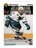Rick Lessard RC - San Jose Sharks (NHL Hockey Card) 1991-92 Upper Deck # 520 Mint