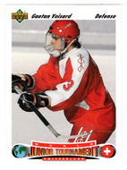 Gaetan Voisard RC - Switzerland - 1991 World Junior Championships (NHL Hockey Card) 1991-92 Upper Deck # 664 Mint