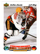 Steffen Ziesche RC - Germany - 1991 World Junior Championships (NHL Hockey Card) 1991-92 Upper Deck # 679 Mint