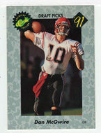 Dan McGwire (NFL - NCAA Football Card) 1991 Classic Draft Picks # 14 Mint