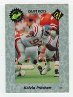 Kelvin Pritchett (NFL - NCAA Football Card) 1991 Classic Draft Picks # 18 Mint