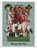 George Thornton (NFL - NCAA Football Card) 1991 Classic Draft Picks # 33 Mint