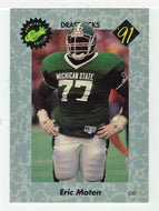 Eric Moten (NFL - NCAA Football Card) 1991 Classic Draft Picks # 44 Mint