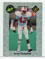 Jesse Campbell (NFL - NCAA Football Card) 1991 Classic Draft Picks # 45 Mint