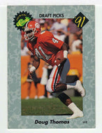 Doug Thomas (NFL - NCAA Football Card) 1991 Classic Draft Picks # 47 Mint