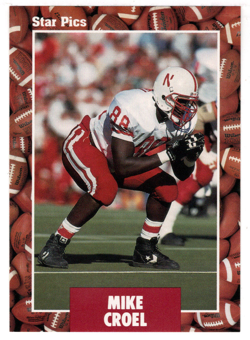 Mike Croel (NFL - NCAA Football Card) 1991 Star Pics # 6 Mint