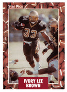 Ivory Lee Brown (NFL - NCAA Football Card) 1991 Star Pics # 8 Mint