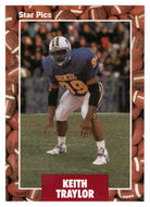 Keith Traylor (NFL - NCAA Football Card) 1991 Star Pics # 11 Mint