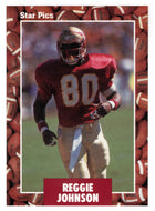 Reggie Johnson (NFL - NCAA Football Card) 1991 Star Pics # 25 Mint