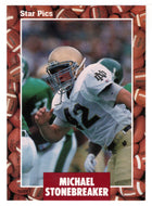 Michael Stonebreaker (NFL - NCAA Football Card) 1991 Star Pics # 29 Mint