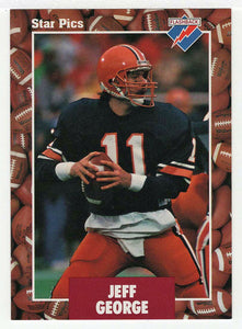 Jeff George (NFL - NCAA Football Card) 1991 Star Pics # 30 Mint