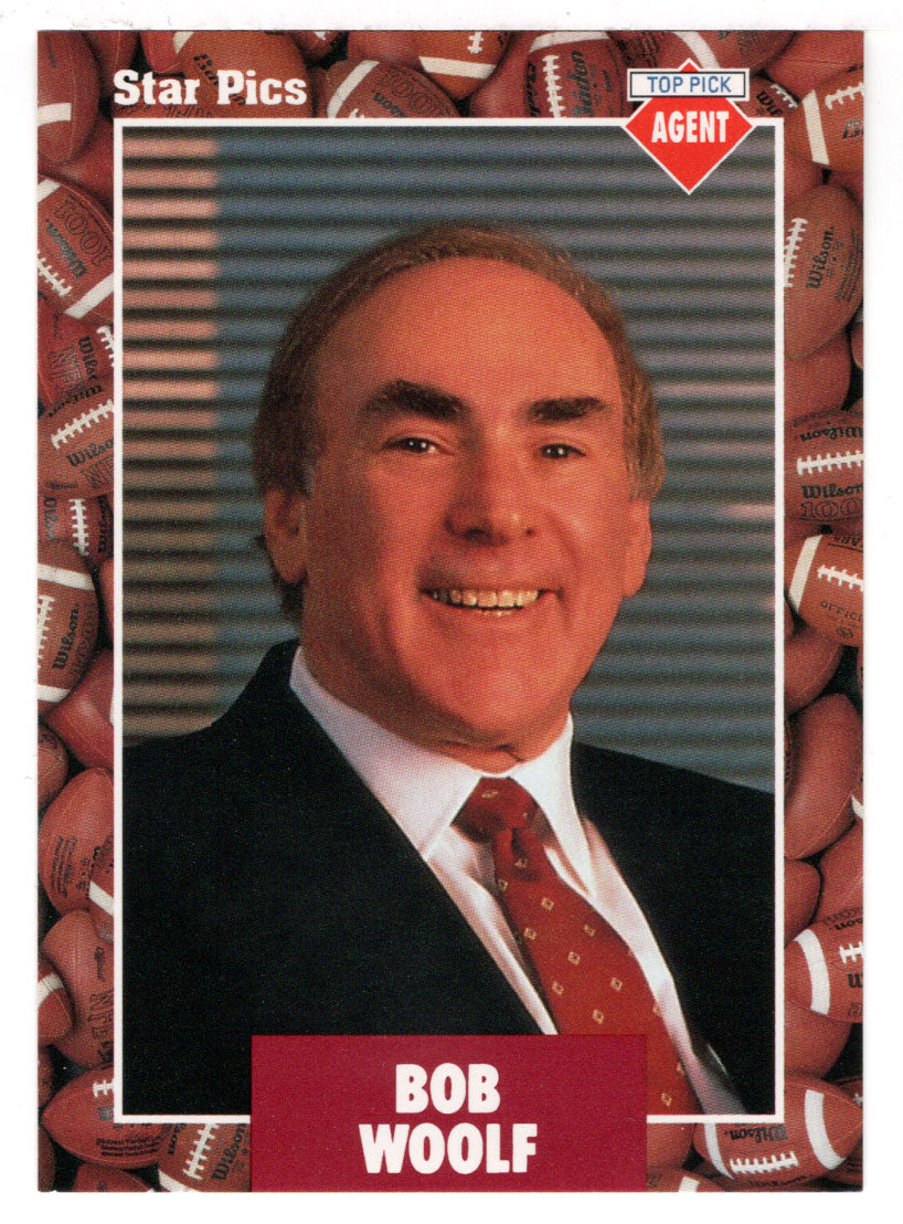 Bob Woolf (NFL - NCAA Football Card) 1991 Star Pics # 43 Mint