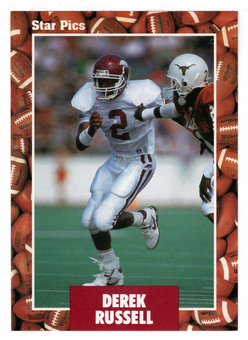 Derek Russell (NFL - NCAA Football Card) 1991 Star Pics # 47 Mint