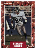 Bernard Ellison - Nevada Wolf Pack (NFL - NCAA Football Card) 1991 Star Pics # 57 Mint