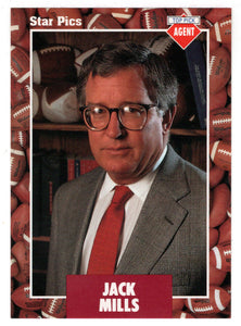 Jack Mills (NFL - NCAA Football Card) 1991 Star Pics # 58 Mint