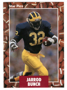 Jarrod Bunch (NFL - NCAA Football Card) 1991 Star Pics # 59 Mint