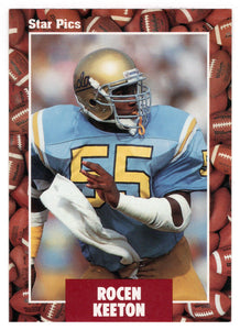 Rocen Keeton (NFL - NCAA Football Card) 1991 Star Pics # 61 Mint