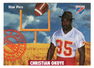 Christian Okoye (NFL - NCAA Football Card) 1991 Star Pics # 70 Mint